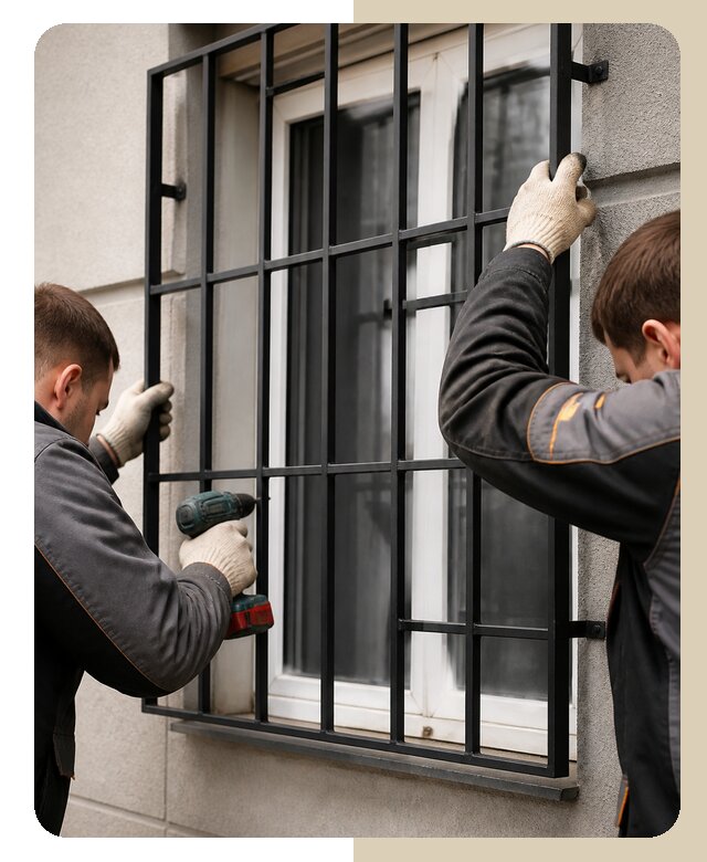 Монтаж глухих решеток в Солнечногорске по цене от 4684 р. | Дверной